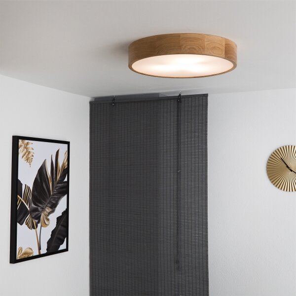 Brilagi - LED RGBW Stmív. strop. sv. CARVALHO 3xE27/9W/230V Wi-Fi dub pr. 47,5