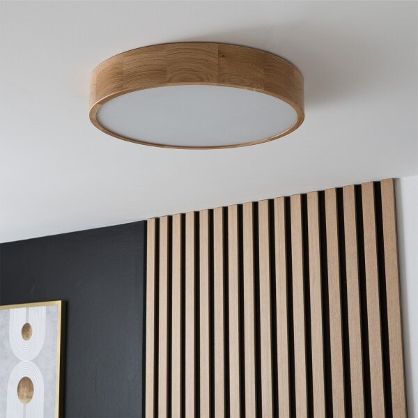 Brilagi - LED RGBW Stmív. strop. sv. CARVALHO 3xE27/9W/230V Wi-Fi dub pr. 47,5