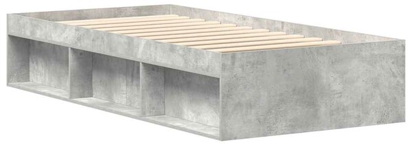 Rám postele betonově šedý 100 x 200 cm 3203834