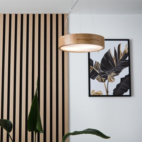 Brilagi - LED RGBW Stmív. lustr CARVALHO 2xE27/9W/230V Wi-Fi dub pr. 37 cm