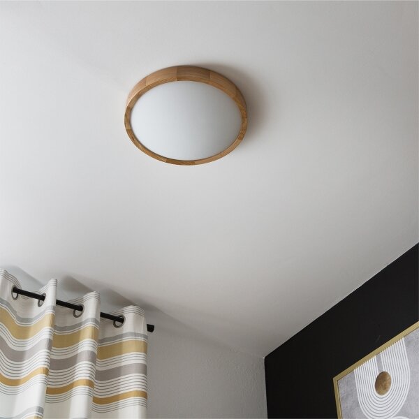Brilagi-LED RGBW Stmív. strop. sv. CARVALHO SLIM 2xE27/9W/230V Wi-Fi dub pr. 37