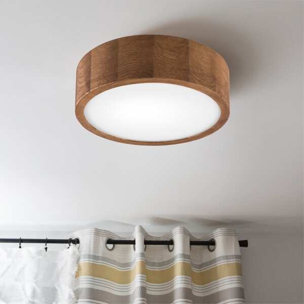 Brilagi - LED RGBW Stmív. strop. sv. CARVALHO 1xE27/9W/230V Wi-Fi dub pr. 27,5