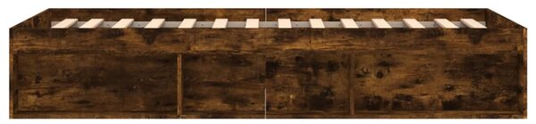 Rám postele kouřový dub 100 x 200 cm 3203835