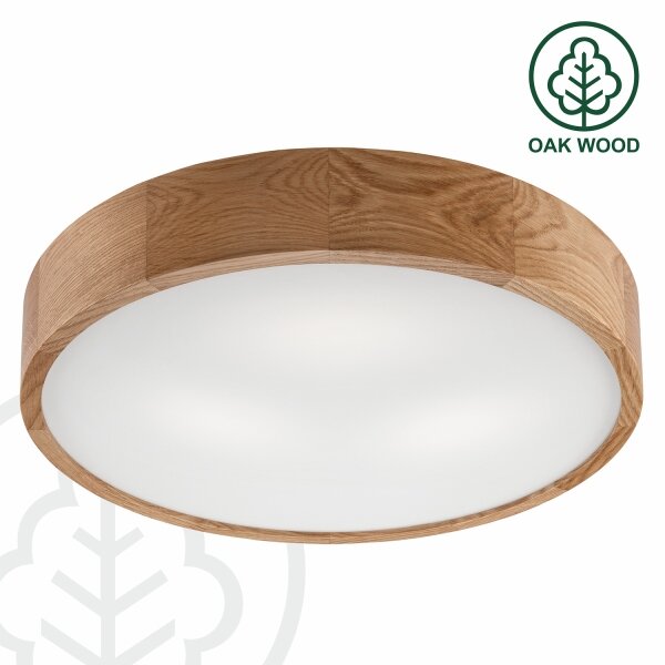 Brilagi - LED RGBW Stmív. strop. sv. CARVALHO 3xE27/9W/230V Wi-Fi dub pr. 47,5
