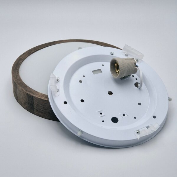 Brilagi-LED RGBW Stmív. strop. sv. CARVALHO SLIM 1xE27/9W/230V Wi-Fi dub pr. 27