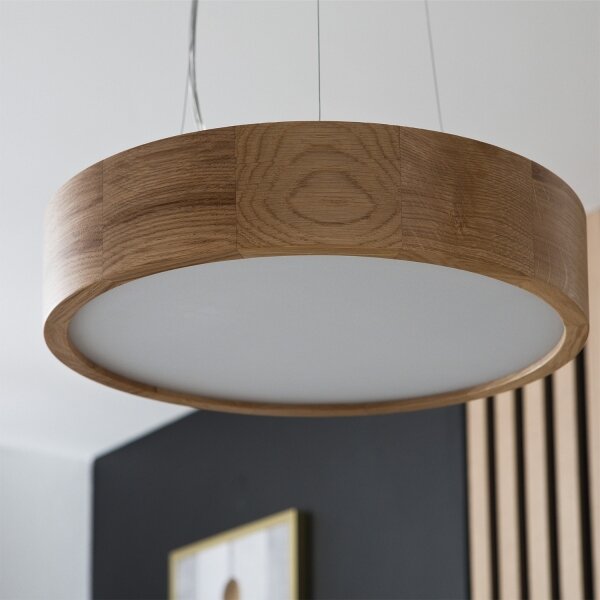 Brilagi - LED RGBW Stmív. lustr CARVALHO 2xE27/9W/230V Wi-Fi dub pr. 37 cm