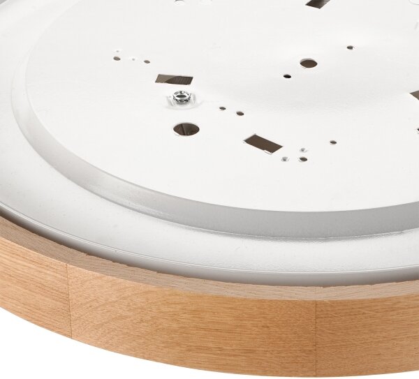 Brilagi - LED RGBW Stmív. strop. sv. CARVALHO 3xE27/9W/230V Wi-Fi dub pr. 47,5