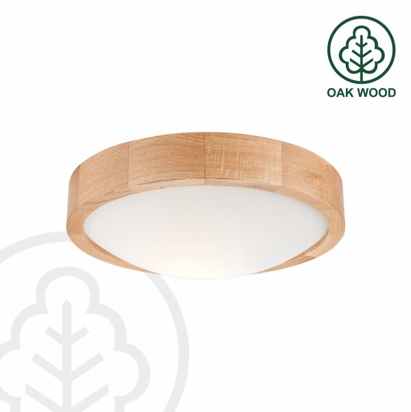 Brilagi-LED RGBW Stmív. strop. sv. CARVALHO SLIM 1xE27/9W/230V Wi-Fi dub pr. 27