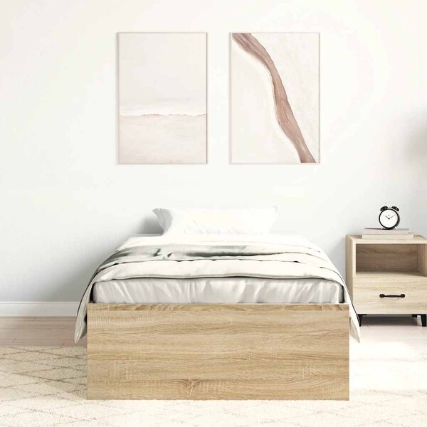 Rám postele dub sonoma 75 x 190 cm Small Single 3203847