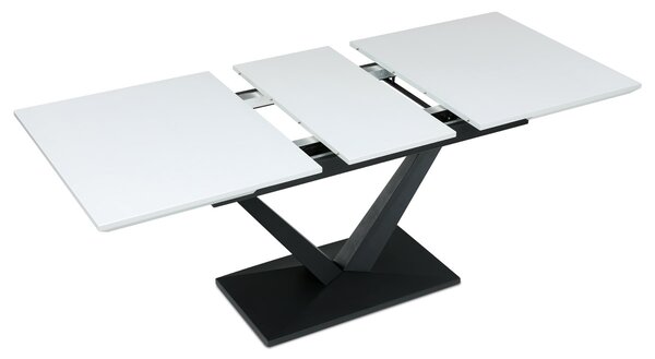 Vikio Stůl jídelní 140-180x85 bílá deska AJS148B