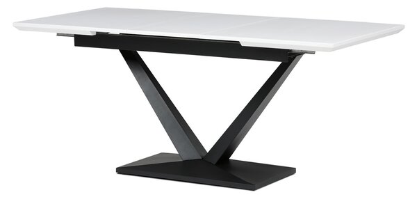 Vikio Stůl jídelní 140-180x85 bílá deska AJS148B