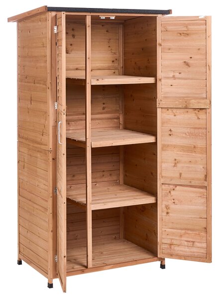 Bouda na nářadí ARSEGO 96 cm 67 cm Borovicové dřevo Světle hnědá