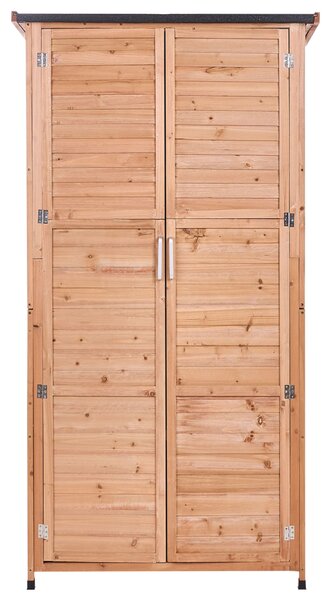 Bouda na nářadí ARSEGO 96 cm 67 cm Borovicové dřevo Světle hnědá