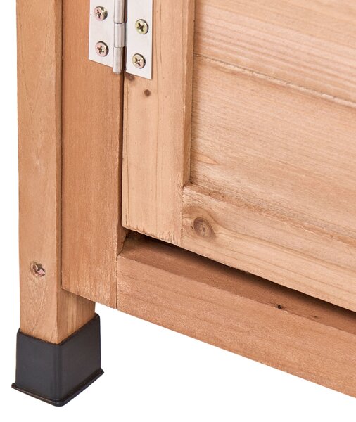 Bouda na nářadí ARSEGO 96 cm 67 cm Borovicové dřevo Světle hnědá