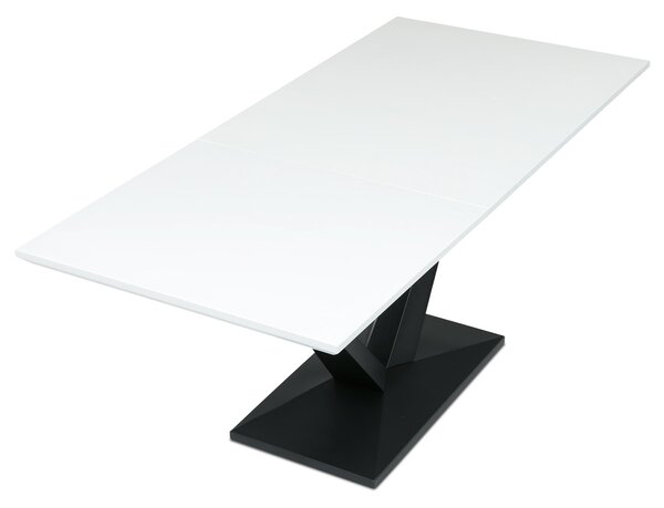 Vikio Stůl jídelní 140-180x85 bílá deska AJS148B