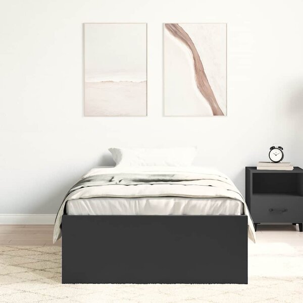 Rám postele černý 75 x 190 cm Small Single 3203846