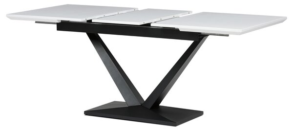Vikio Stůl jídelní 140-180x85 bílá deska AJS148B
