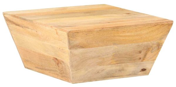 Konferenční stolek ve tvaru V 66 x 66 x 30 cm masivní mangovník 320387