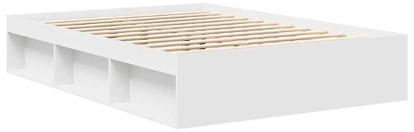 Rám postele bílý 150 x 200 cm King Size 3203866