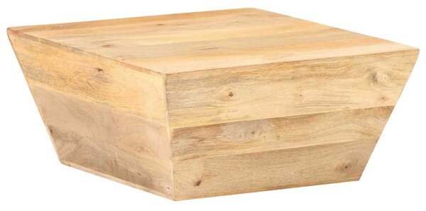 Konferenční stolek ve tvaru V 66 x 66 x 30 cm masivní mangovník 320387