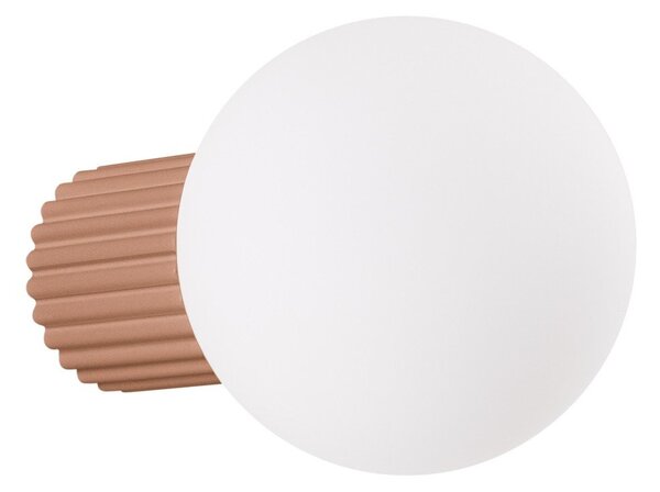 Světle hnědé nástěnné svítidlo ø 12 cm Orbital – Sollux