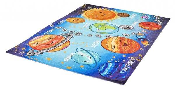Dětský koberec s vesmírem Torino Kids 230 solar system 80x120 cm