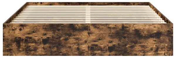 Rám postele kouřový dub 180 x 200 cm Super King Size 3203884