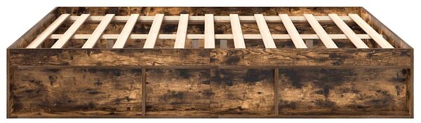 Rám postele kouřový dub 180 x 200 cm Super King Size 3203884
