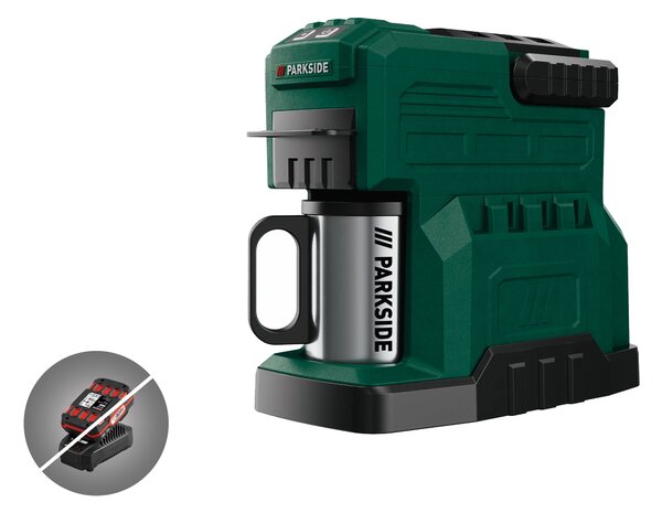 PARKSIDE® Aku kávovar PKMA 20-Li A1 – bez akumulátoru a nabíječky (100363976)