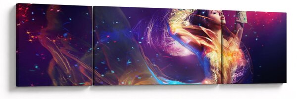 Obraz mystické ženy (170x50 cm)