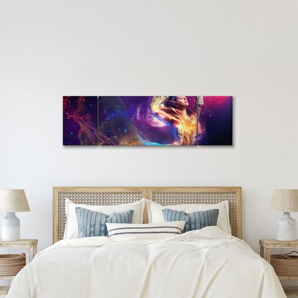 Obraz mystické ženy (170x50 cm)