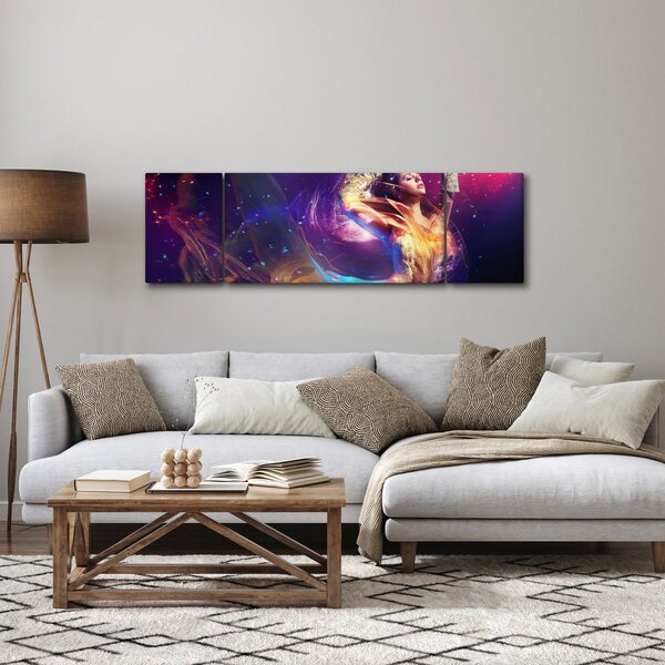 Obraz mystické ženy (170x50 cm)