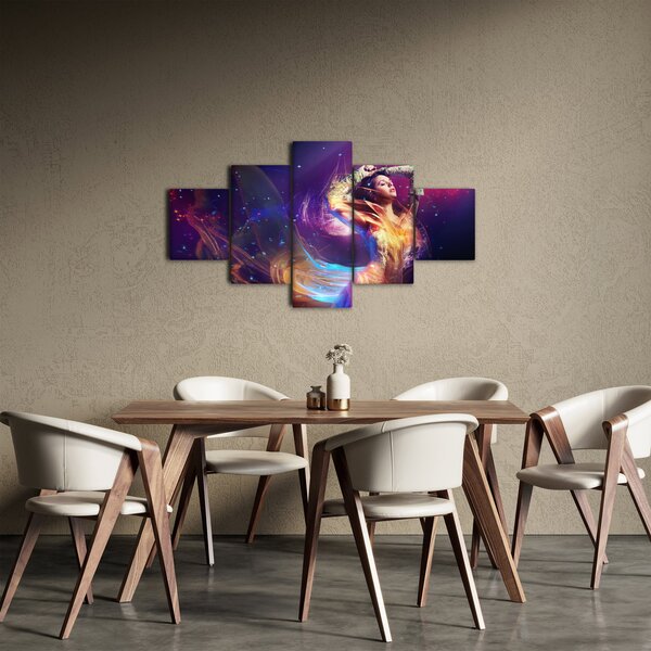 Obraz mystické ženy (125x70 cm)