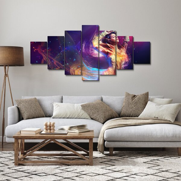 Obraz mystické ženy (210x100 cm)