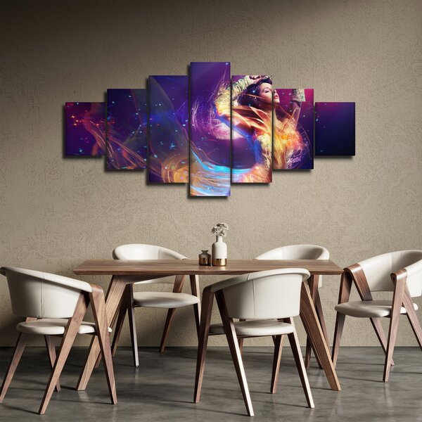 Obraz mystické ženy (210x100 cm)