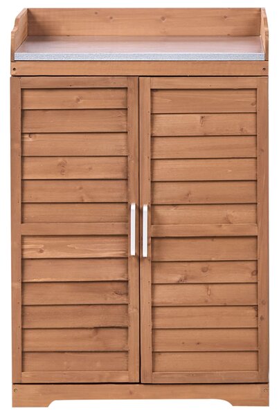 Přesazovací stolek TEREVILLE 67 cm 100 cm Borovicové dřevo Hnědá