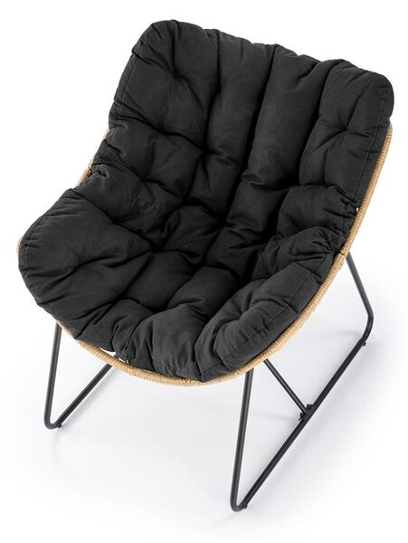 Křeslo Whiea (černá)