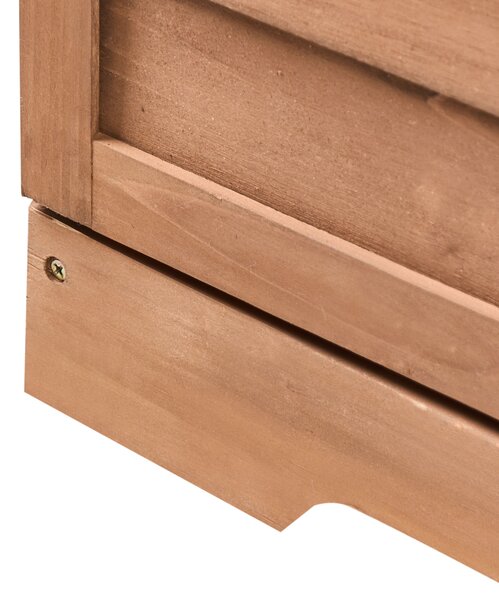 Přesazovací stolek TEREVILLE 67 cm 100 cm Borovicové dřevo Hnědá