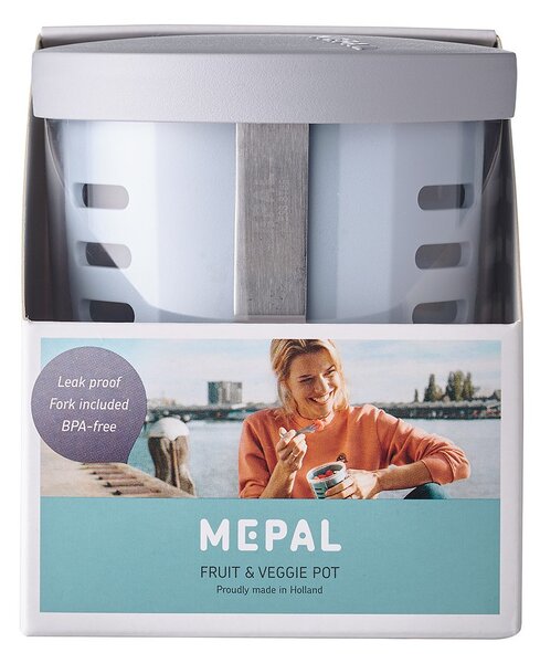 Dóza na ovoce a zeleninu Ellipse, 600ml Mepal, světle modrá