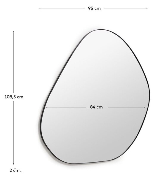 Nástěnné zrcadlo 95x108,5 cm Anera – Kave Home