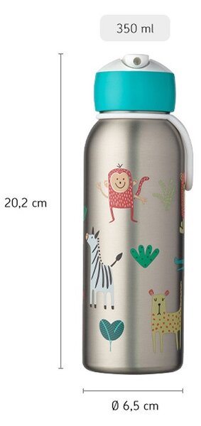 Dětská nerezová lahev, 350ml, Mepal, Tlapková Patrola