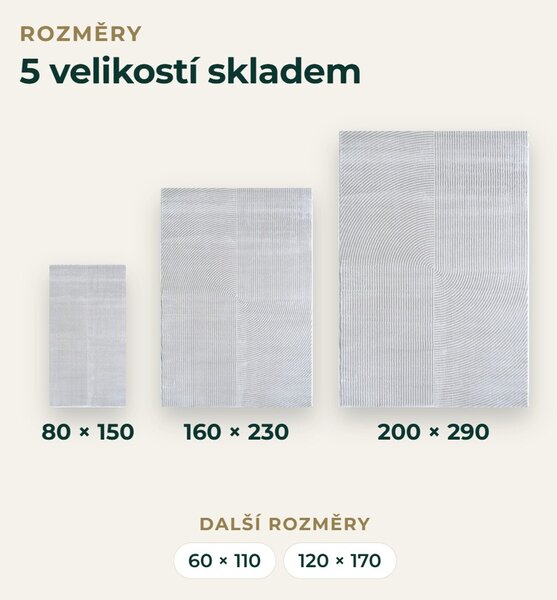 Angel Carpet, Kusový koberec Zafiro 19 Grey, 60x110, šedá, kancelář