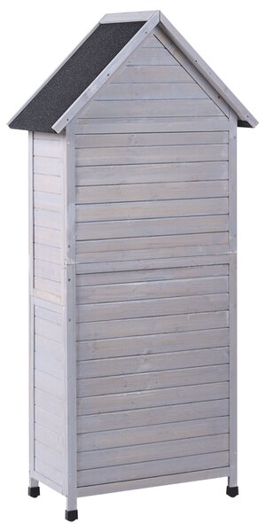 Bouda na nářadí SENIGA 85 cm 46 cm Borovicové dřevo Šedá