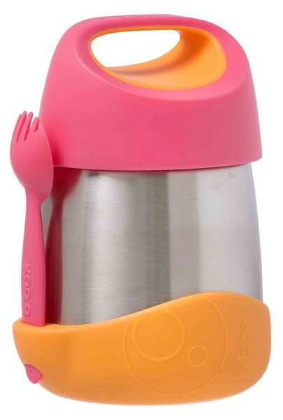 Termoska na jídlo, 335ml, b.box, růžovo/oranžová