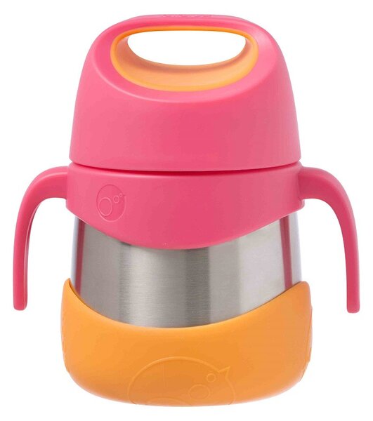 Termoska na jídlo, 335ml, b.box, růžovo/oranžová