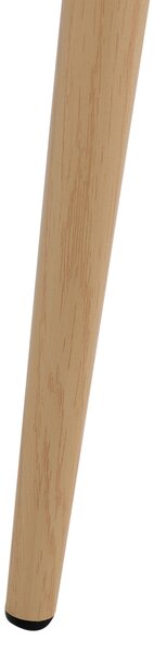 Sada 4 jídelních židlí KLEVE Bílá