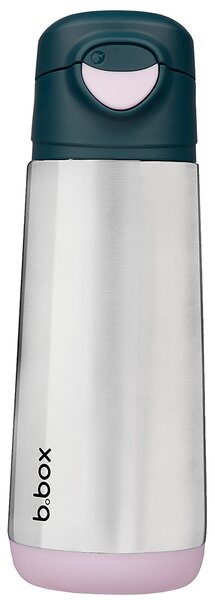 Termoska na pití, 500ml, b.box, indigo/růžová
