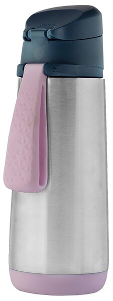 Termoska na pití, 500ml, b.box, indigo/růžová