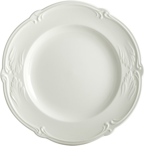 Gien ROCAILLE BLANC Pečivové talíře sada 4 kusů