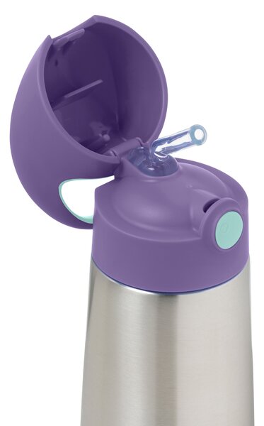 Termoska s brčkem, 500ml, b.box, lilac pop